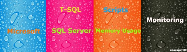 Script to Monitor SQL Server Memory Usage