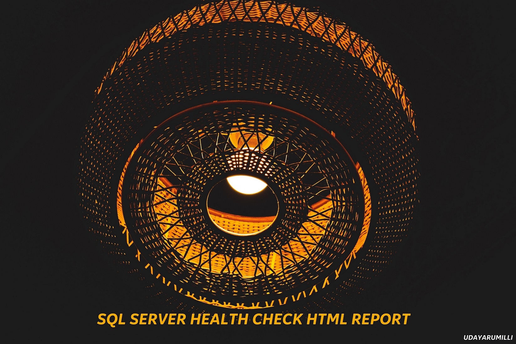 SQL Server Health Check HTML Report - udayarumilli.com With Sql Server Health Check Report Template