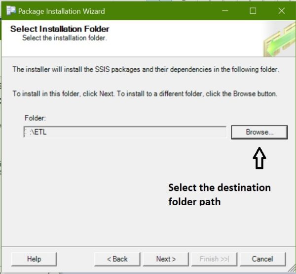 Deploying SSIS package using Deployment Manifest with screenshots