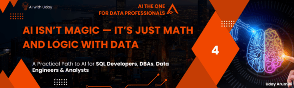 Professional man analyzing data and formulas representing artificial intelligence as math and logic.